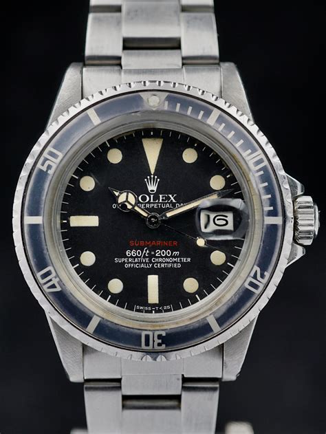 rolex submariner reds were produced from when|rolex submariner 5512.